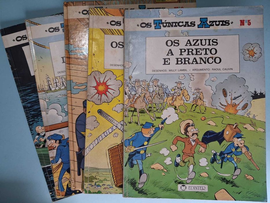 Os Túnicas Azuis - Edinter - vários álbuns, ver fotos e texto.