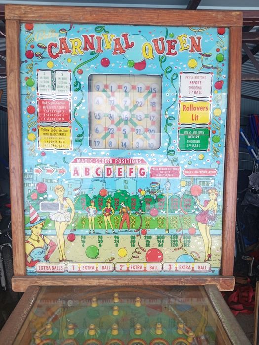 Pinball bingo Carnivall Queen