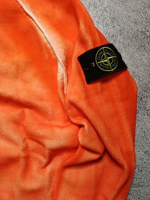 Stone island свитшот оранжевый | стон исленд оранжевий свитер худи