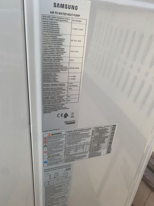 Pompa ciepła samsung EHS 11KW Jednostka zewnętrza