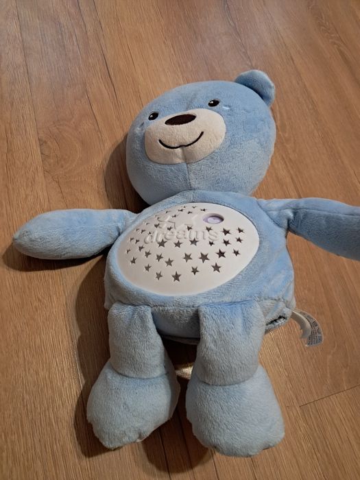 Miś pluszowy z projektorem i muzyką