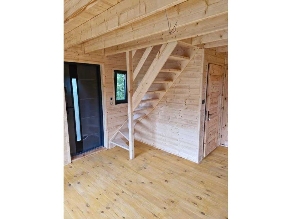 Nowoczesna stodoła W1 5x7m, domek drewniany, OKAZJA