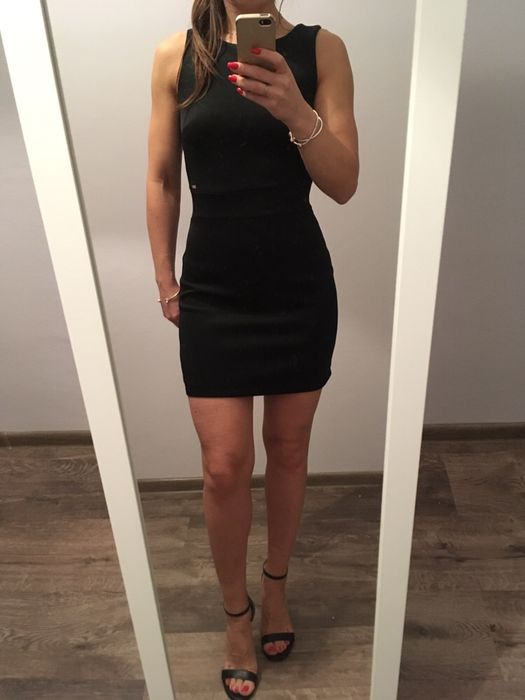 Czarna sukienka S, Mohito, Nowa