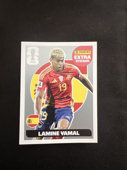 Carta Lamine Yamal Prata