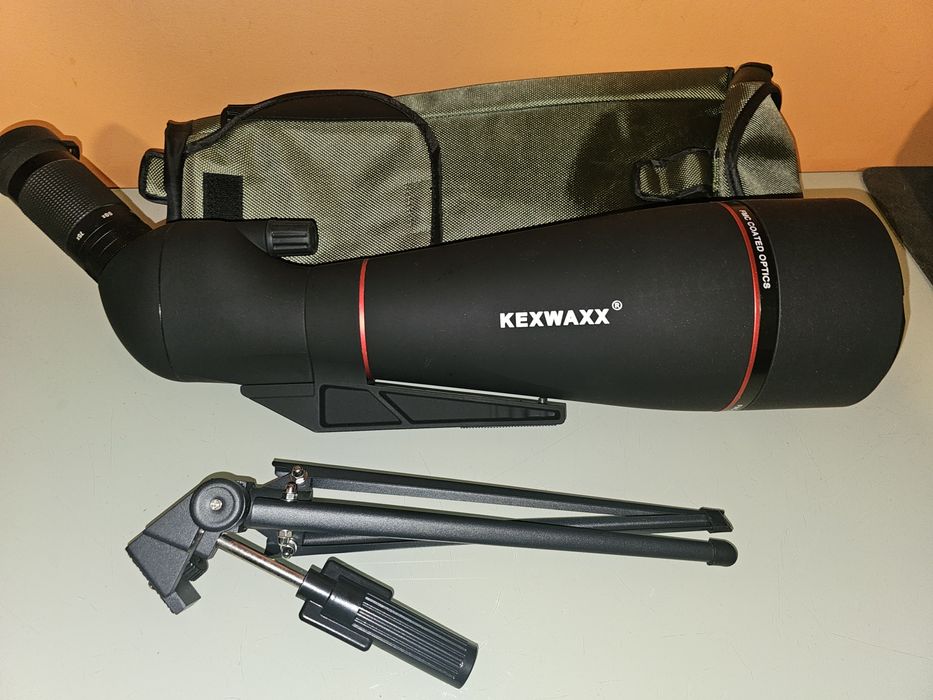 Telescópio terrestre potente 100 mm 25-75X zoom impermeável FMC BAK4 p