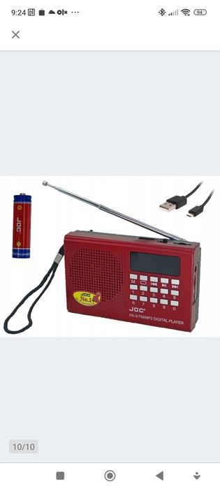 Radio USB BT i karta Sd