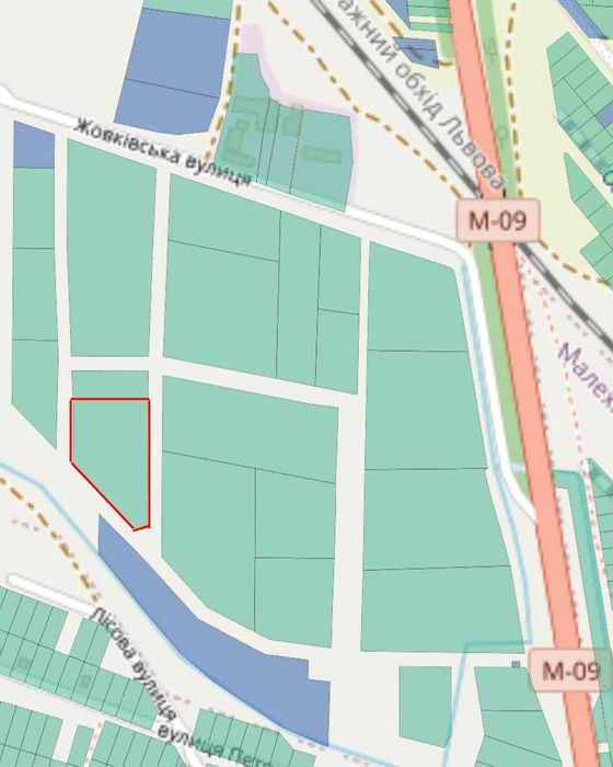 Продаж земельної ділянки 1 га в с. Малехів