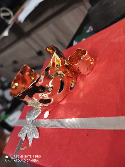 Nowy Zestaw biżuterii bransoletka z pierścionkiem