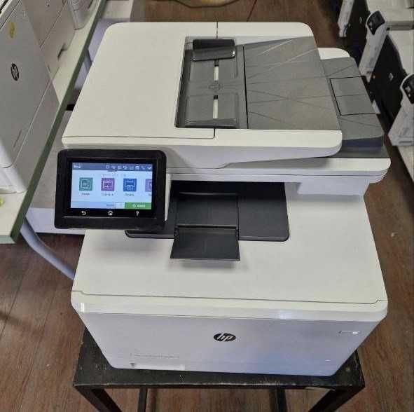 HP CLJ Pro M477fdw Как новый Цветной лазерный принтер сканер копир МФУ
