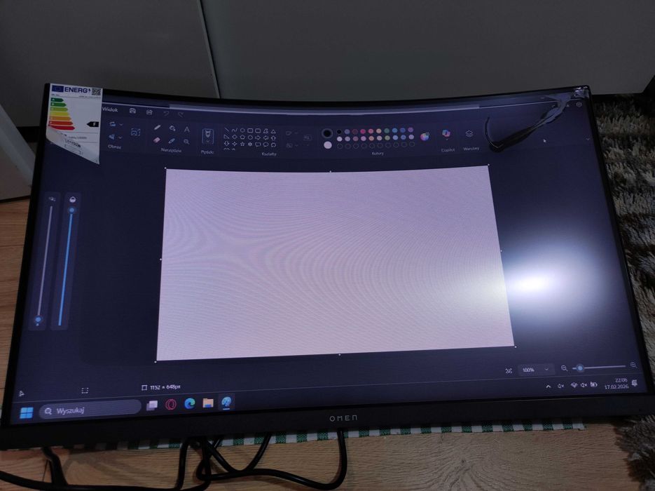 Monitor HP Omen 32c, 32" cale, QHD, LED, 165Hz, HDMI, DP