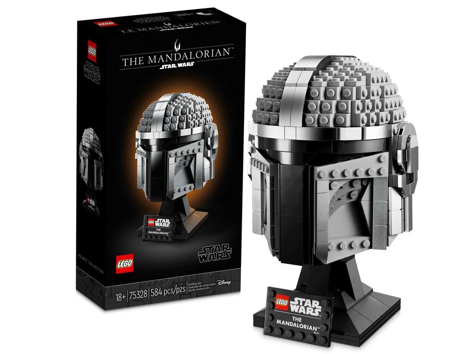 Новий Lego Star Wars 75328 Mandalorian Helmet Шолом мандалорця