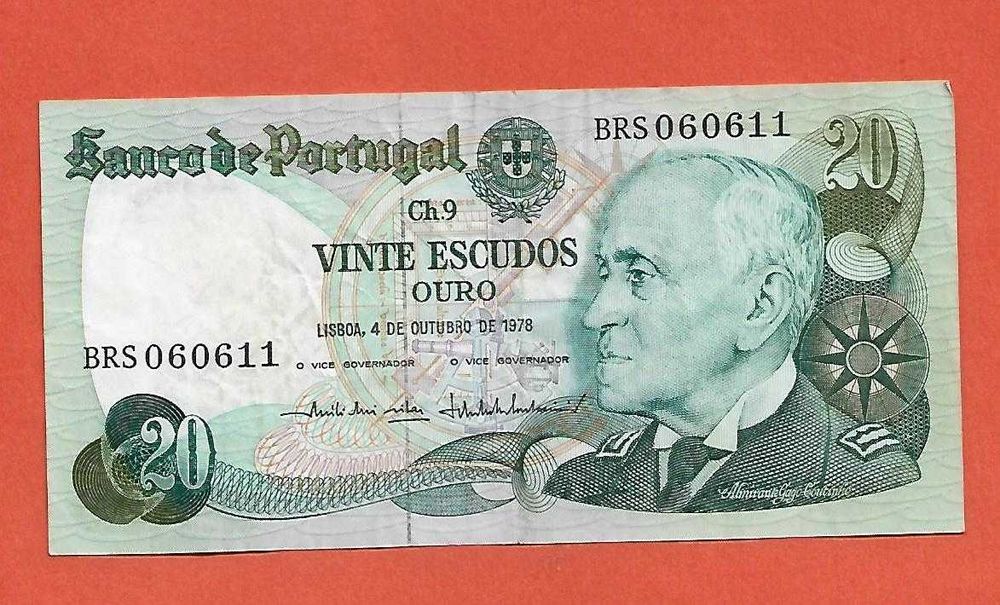 Nota de 20$00 de 04/10/1978