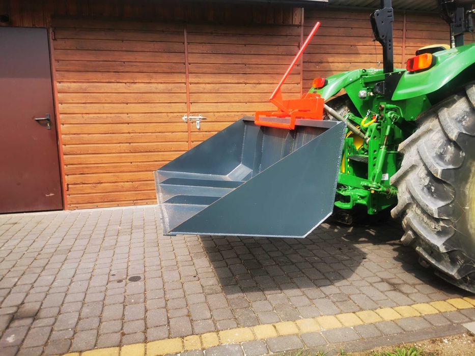 Łycha łyżka pług do śniegu na tył ciągnika z kiprem C330 C360