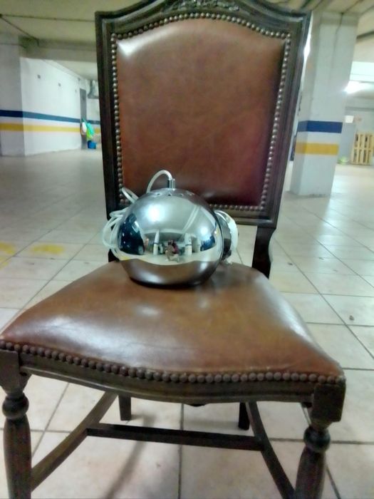 3 candeeiros de bola