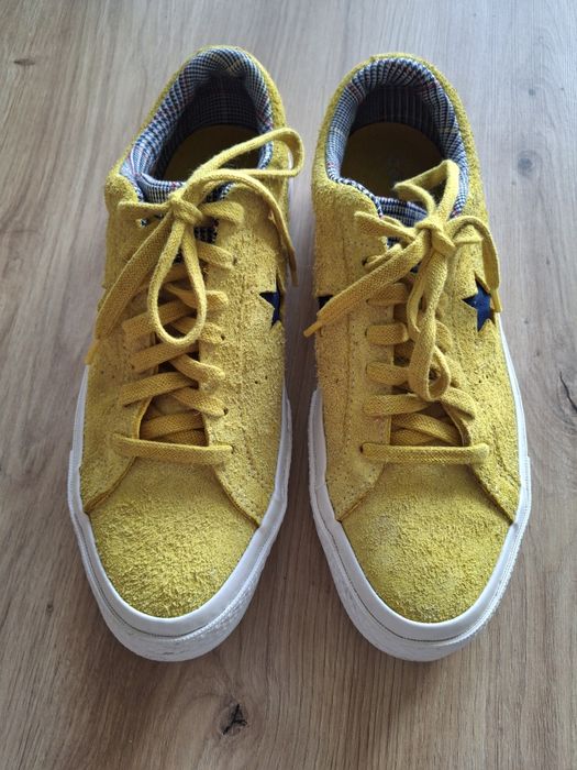 Converse One Star Suede / Unisex / Żółte zamszowe / 41 (26 cm)