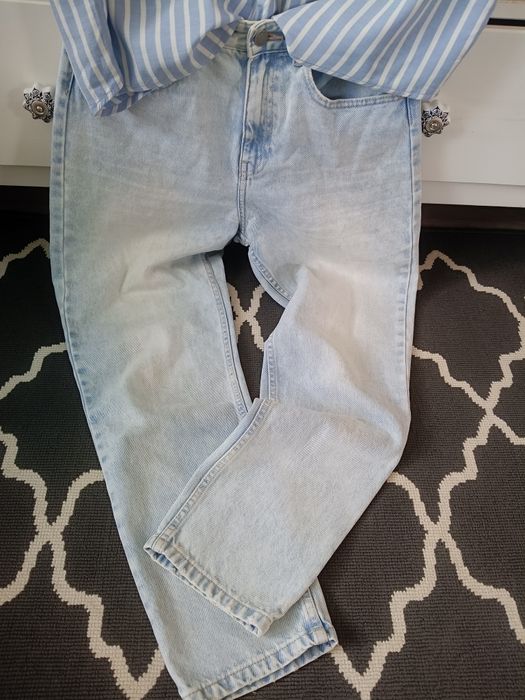 Jeansy plus Bluzka Sinsay rozm M/38