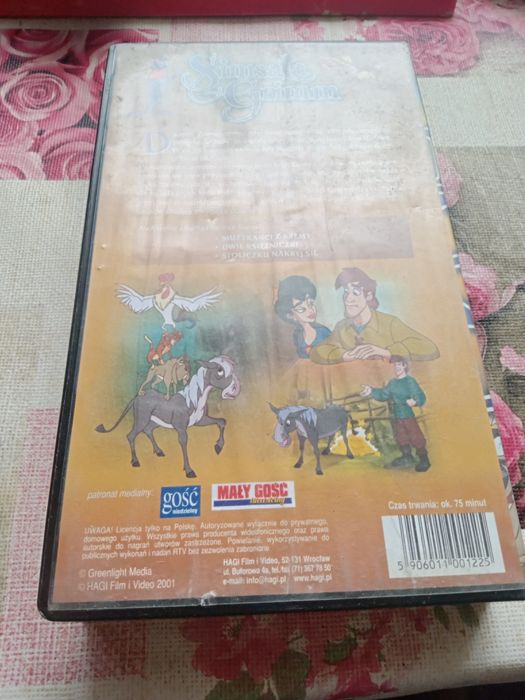 Baśnie braci Grimm Muzykanci z bremy vhs