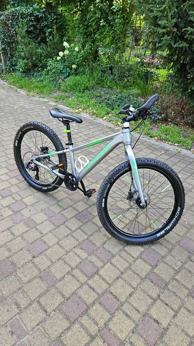 Rower Kross Level JR 3.0 rama 12" (rozmiar S] dla chłopaka 8-12 lat opony SCHWALBE 24x2.35 (grube)/shimano
