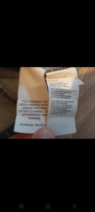 Tommy Hilfiger kurtka jeans damska rozmiar XL