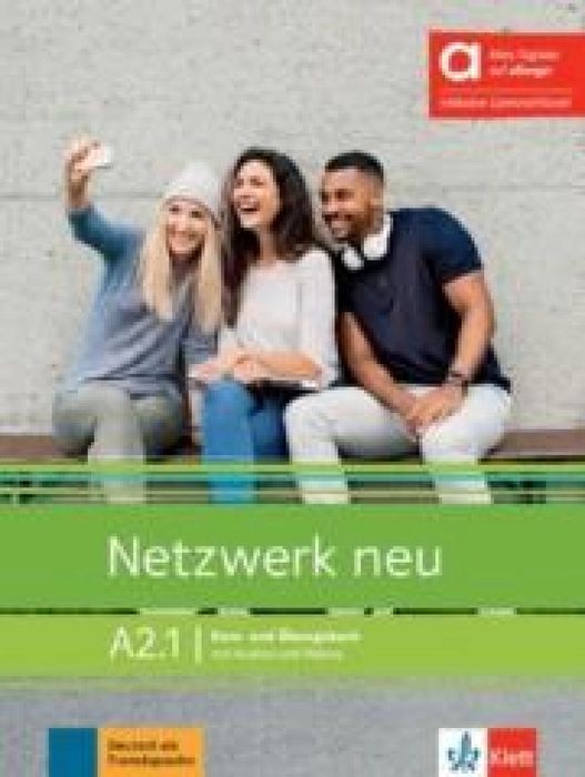 Netzwerk neu A2.1. Kurs- und Ubungsbuch Klett Polska praca zbiorowa Ro