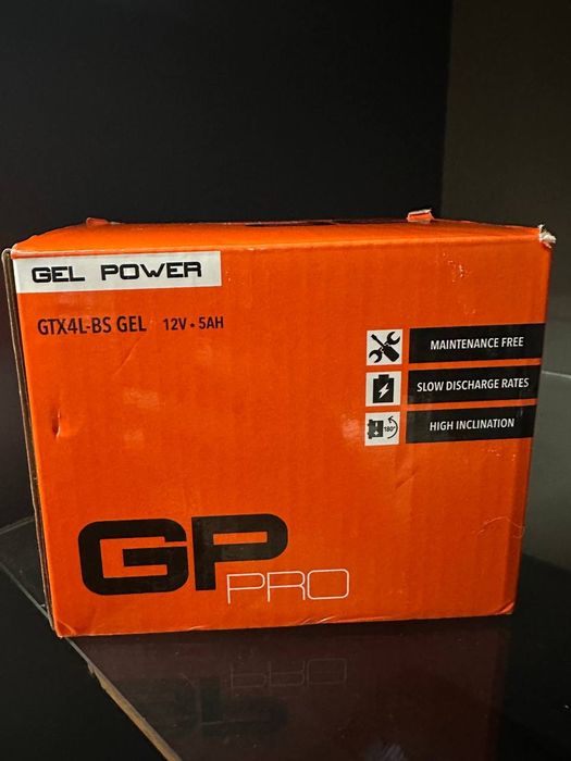 Мотоакумулятор GP-PRO GTX4L-BS 12В 5Ah гелевий