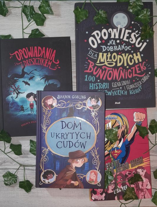 Zestaw książek dla dziewczynki