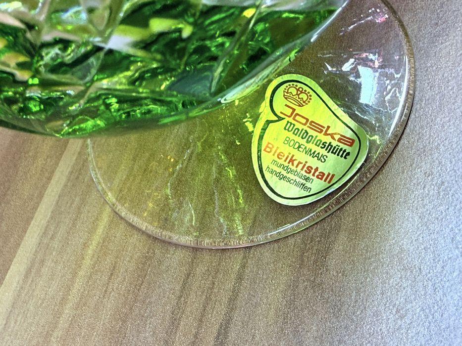 Комплект хрустальных фужеров для вина, воды, коньяка, виски Joska GDR