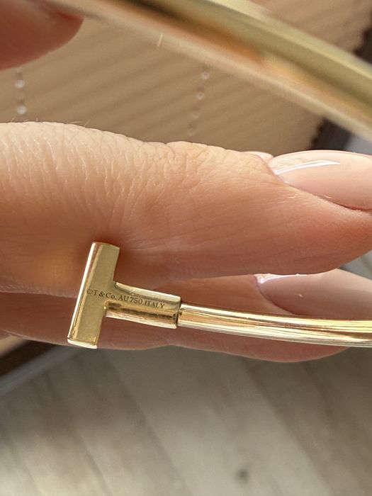 Oryginalna zlota bransoletka Tiffany&Co