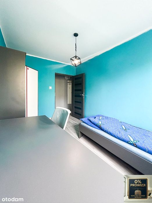 3-pokojowe mieszkanie z balkonem | 58,5 m² | Dąbrowa Górnicza-Mydlice