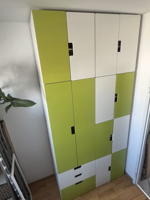 Wysoka szafa SMÅSTAD - Ikea