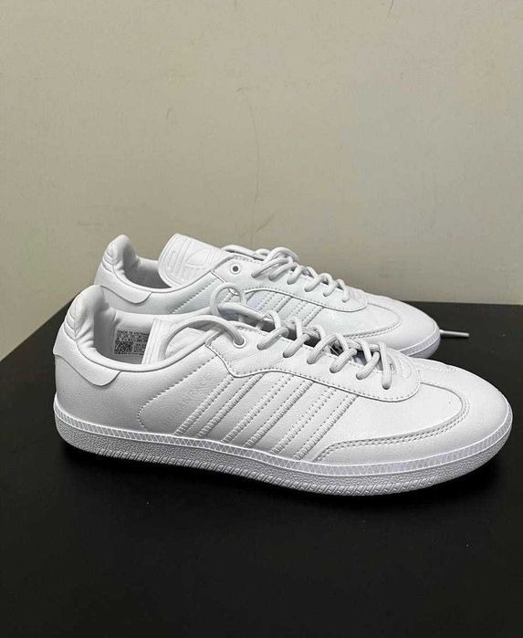 кросівки Adidas Samba white size 41-26 (25.5)см. Мякенька еко шкіра, дуже легенькі та зручні крутезні
