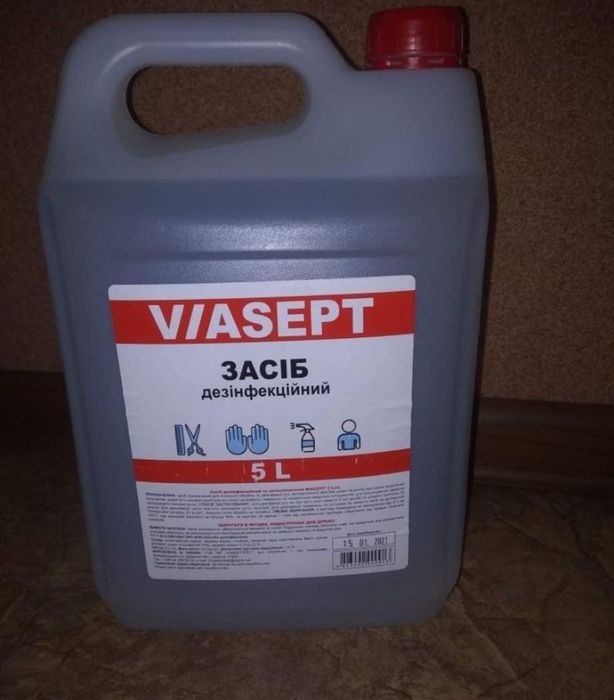 дезінфекційний та антисептичний засіб Viasept ,ITS WATER DEZ-373-E