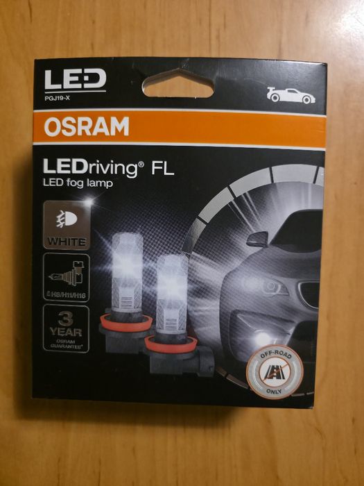 Żarówki Led Osram LEDriving FL H8, H11, H16