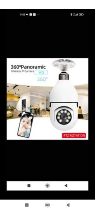 Câmara de WiFi vigilância