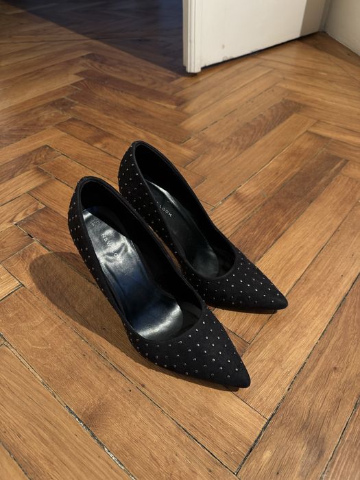 Замшеві туфлі чорні