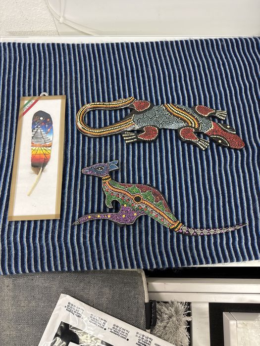 3 Pecas de arte decorativas