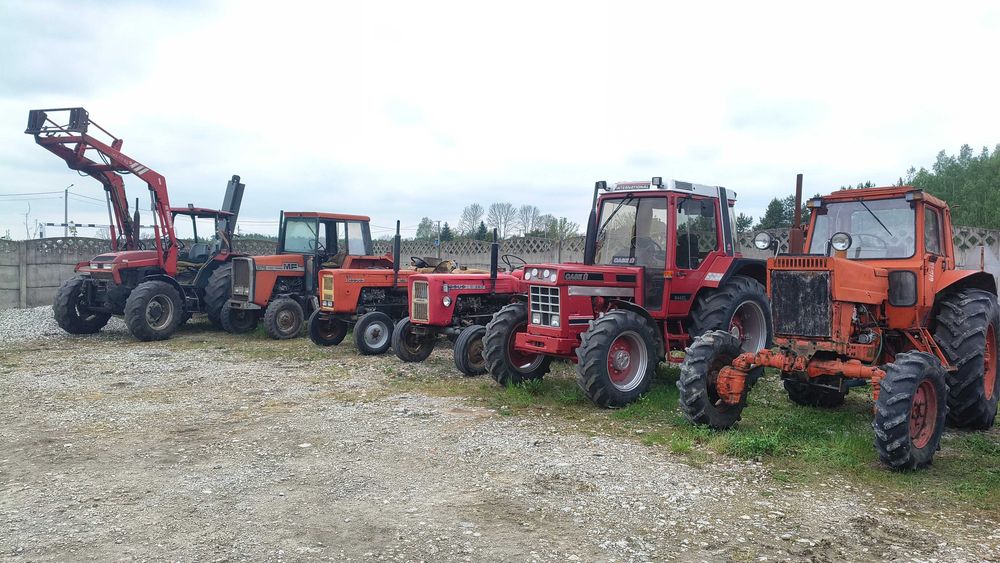 CASE 4230 4X4 TUR + TUZ 95r mechaniczny rewers, MF 575, Ursus C-355 C-360, MTZ 82, International 844 XL, MANITOU