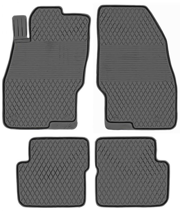 Dywaniki gumowe do OPEL CORSA D komplet 06-14