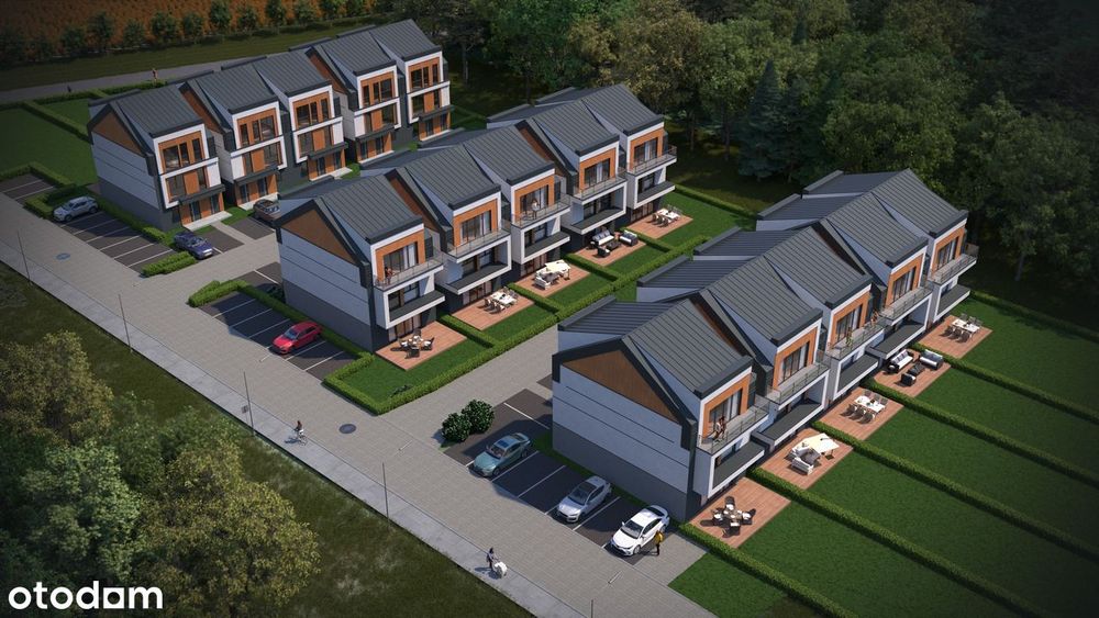 Nowoczesny DOM 75m2+45m2 poddasze , balkon , 0% KREDYT RKM , lokal