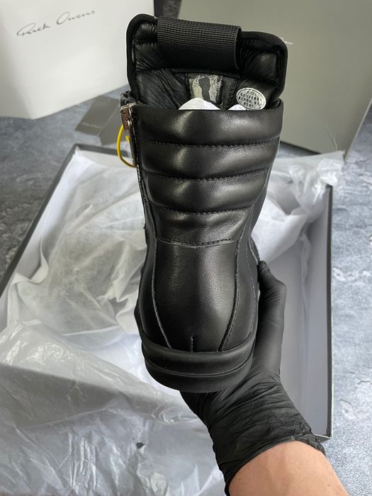 Rick Owens Geobasket Low Black