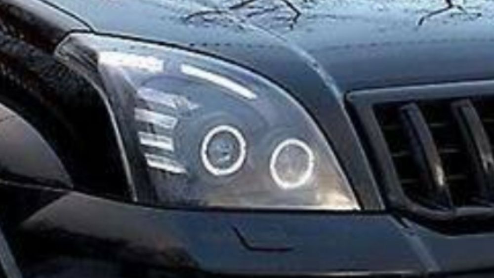 Головной свет, оптика, фара Toyota Prado 120, Прадо стиль Lexus GX: 6 ...