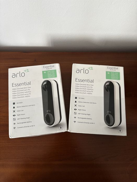 Arlo Essential Campainha sem Fios SELADAS