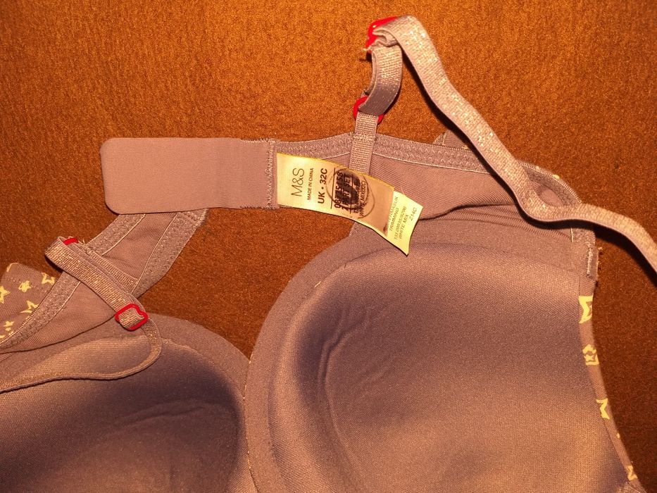 Biustonosz bawełniany miękki roz 70C /32C Marks&Spencer