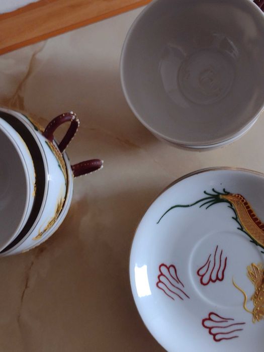 Porcelana chińska japońska zestaw kawowy