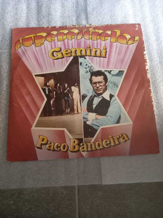 Disco Vinil LP '' Gemini e Paco Bandeira''