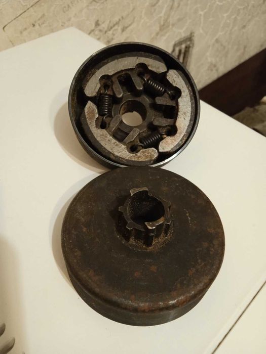 Каленвал, сцепление для бензопилы "Тайга".