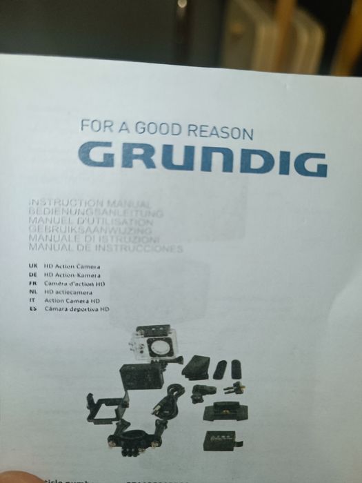 Câmara go pro grudig nova à prova de água