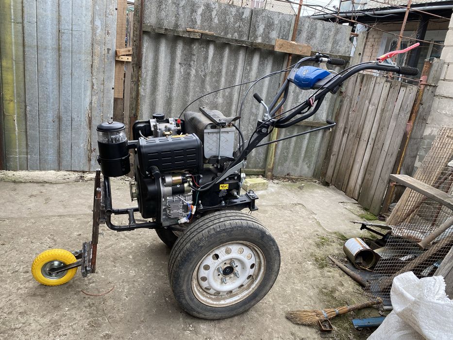 Мотоблок ДТЗ 510ДНЕ (пер. 3/1; 10к.с) дизельний з пониженою передачею