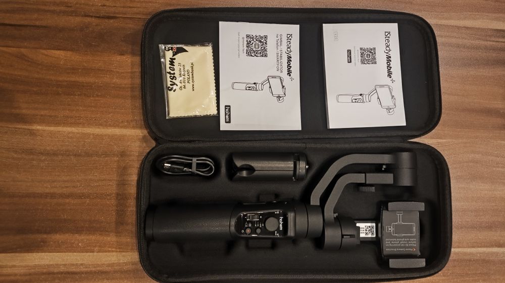 Nowy Gimbal Hohem iSteady Mobile Plus - profesjonalny