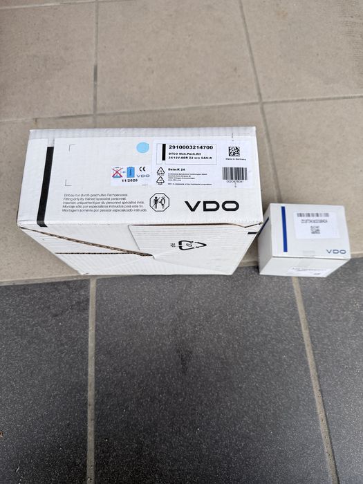 Tachograf VDO 12/24v smart 2 generacja Actros. Jak nowy.